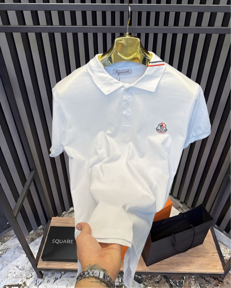 •MONCLER POLO YAKA T-SHIRT