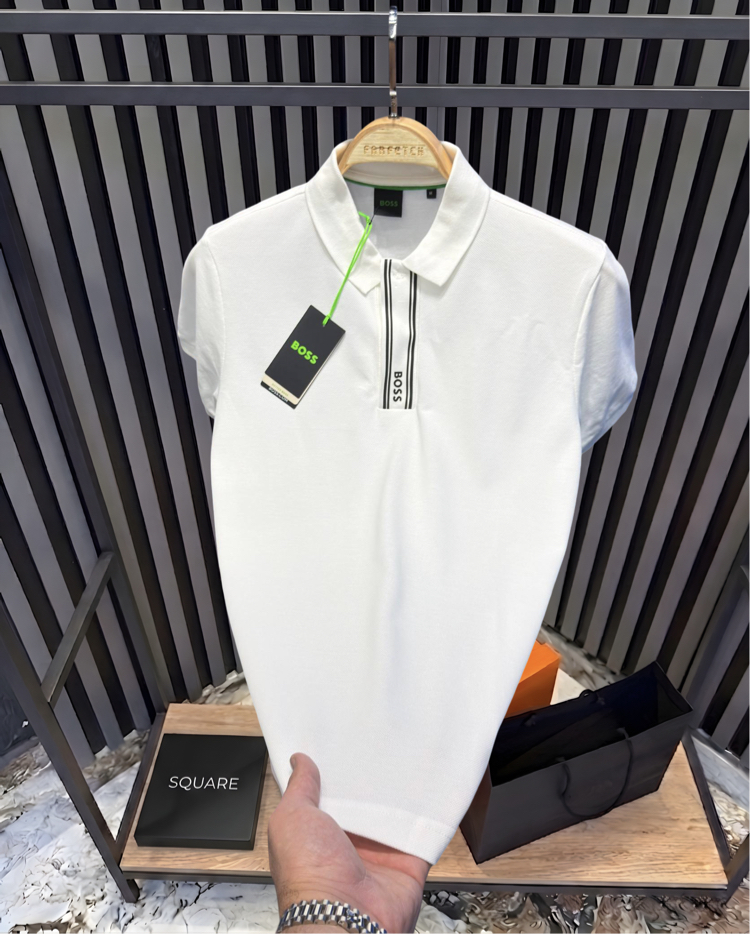 •BOSS PREMIUM POLO YAKA T-SHIRT