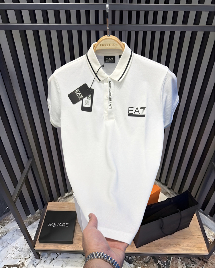 •EA7 PREMIUM POLO YAKA T-SHIRT