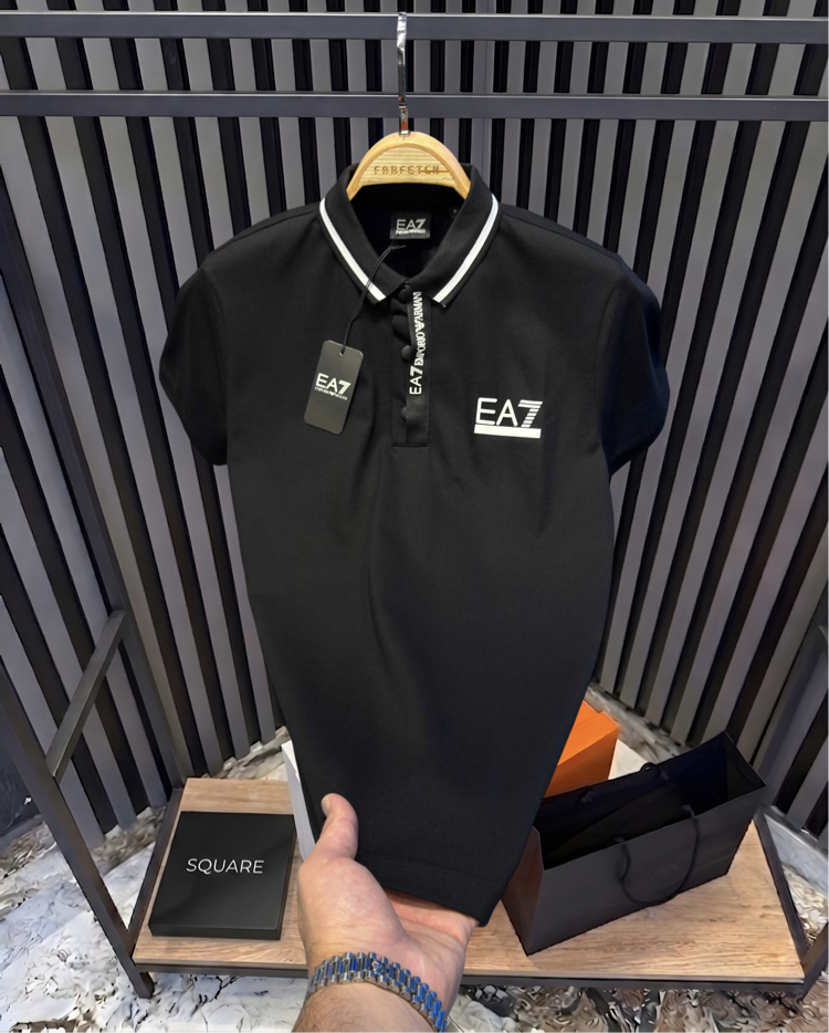 •EA7 PREMIUM POLO YAKA T-SHIRT