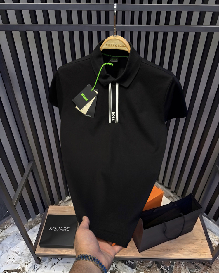 •BOSS PREMIUM POLO YAKA T-SHIRT