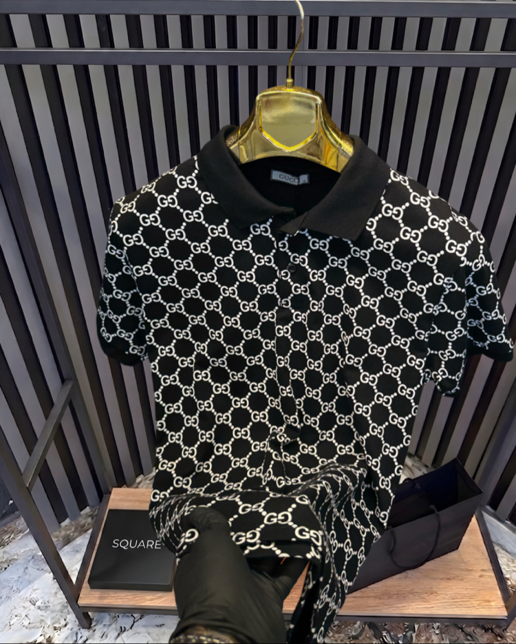 •GUCCI POLO YAKA T-SHIRT