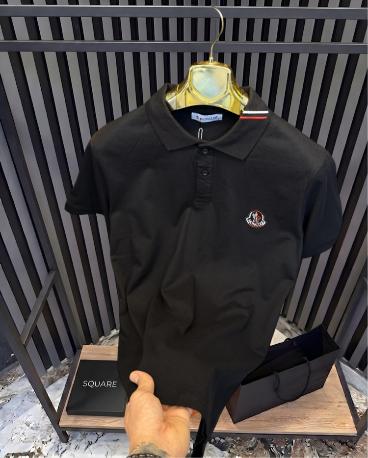 •MONCLER POLO YAKA T-SHIRT