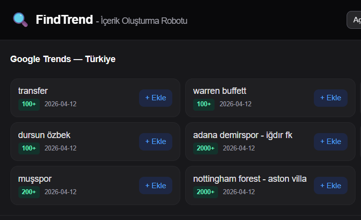 Premium - Sosyal Medya İçerik Oluşturma Robotu