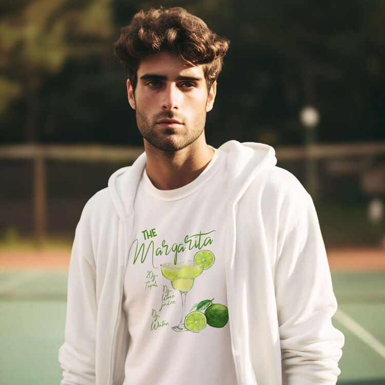  Margarita Baskılı Unisex Tshirt, 1105