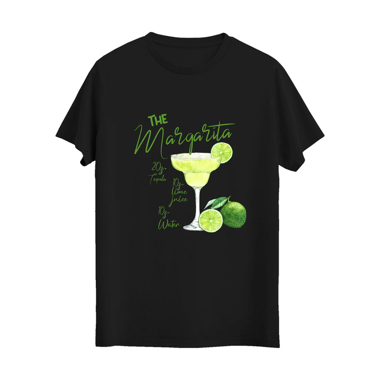  Margarita Baskılı Unisex Tshirt, 1105