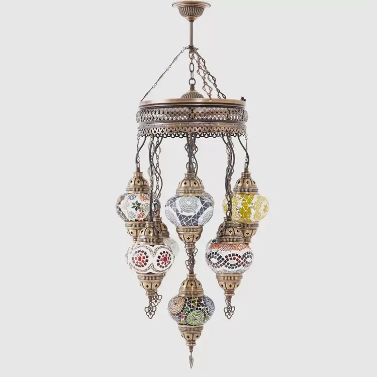9'lu Sultan - NO 2 Cam Tavan Aydınlatma