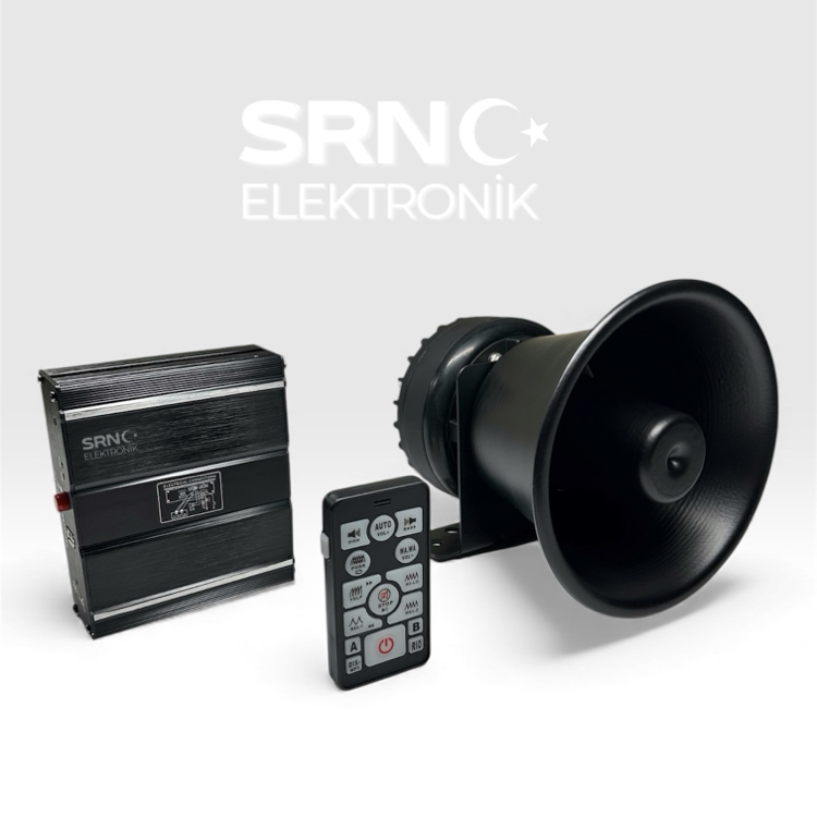 Wireless Siren Sistemi - Set 1 - KDV DAHİL