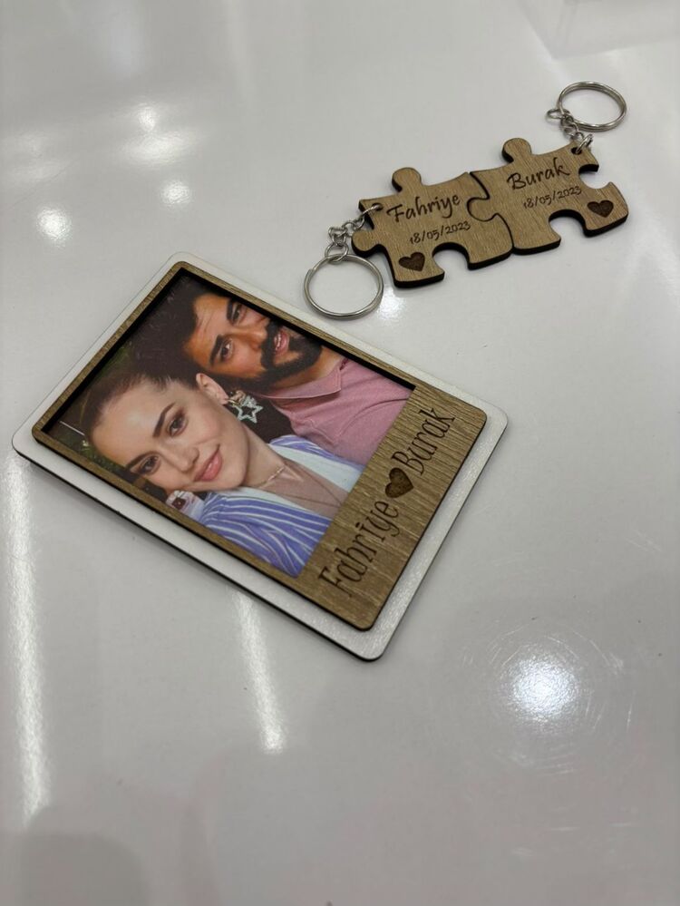 SEVGİLİLER GÜNÜ FOTOĞRAF BASKILI MAGNET VE ANAHTARLIK