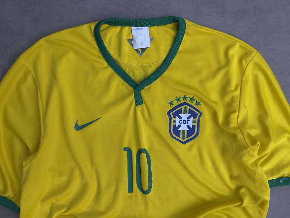 Vintage Brazil Neymar forma XL