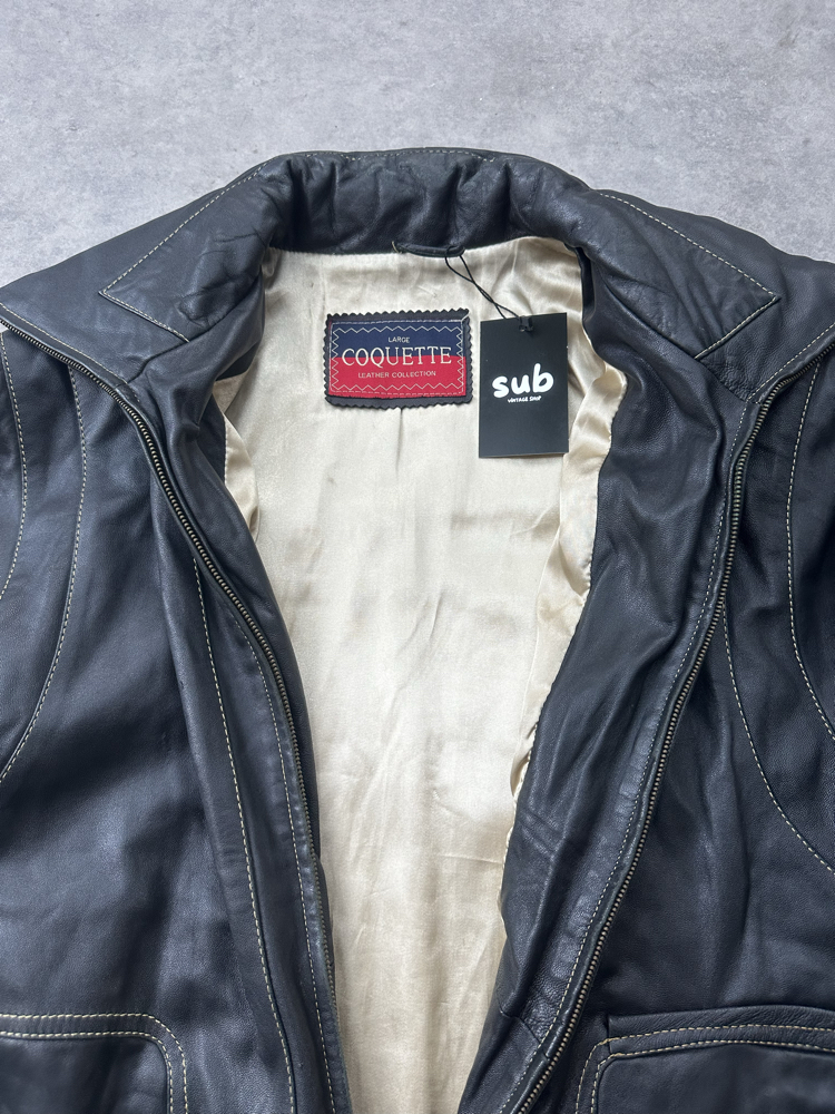 Coquette deri vintage jacket L