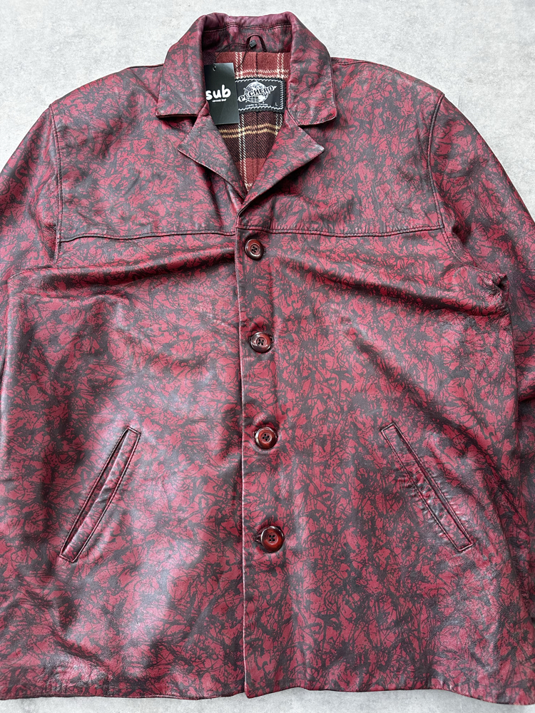 Pechero vintage deri ceket L