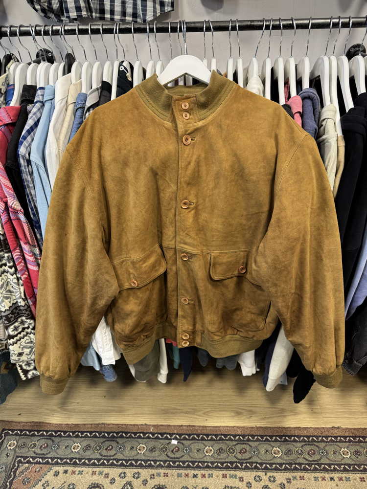 Vintage Süet Ceket XL