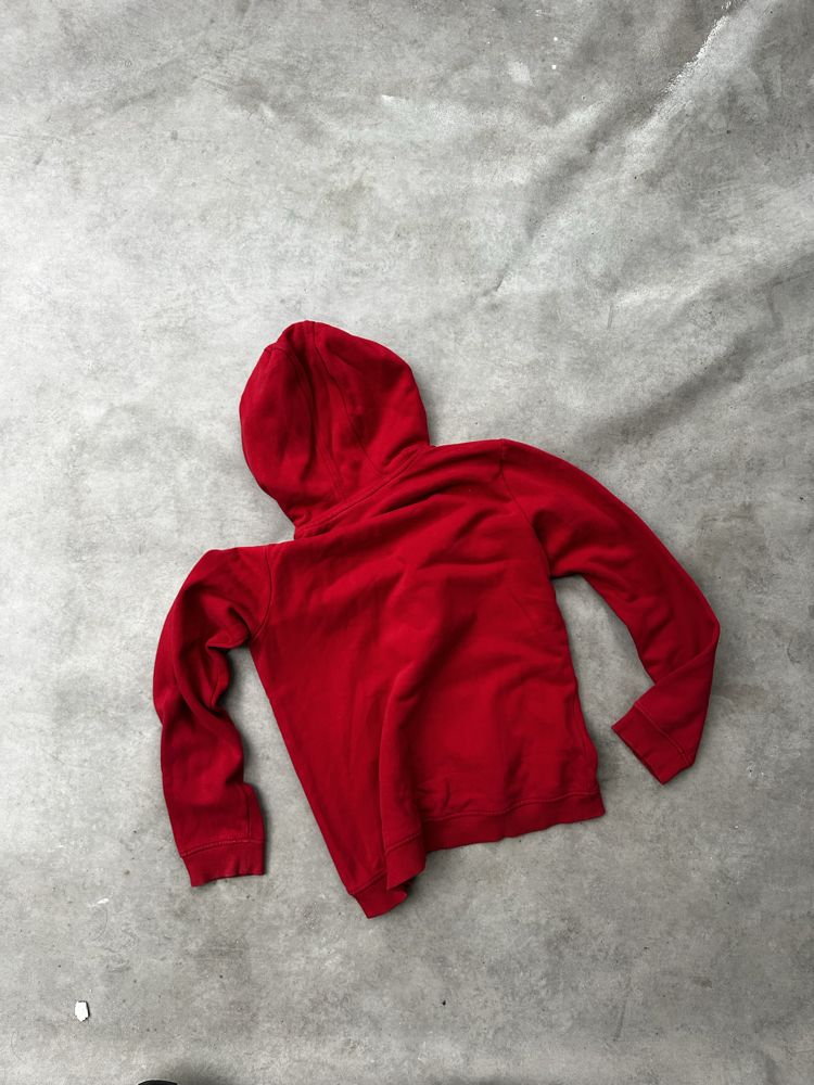 vintage button hoodie L