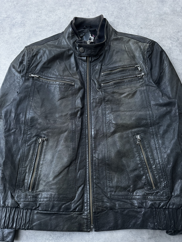 MOOD vintage deri jacket XL