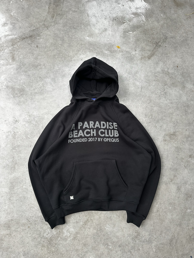 Beach Club vintage hoodie L