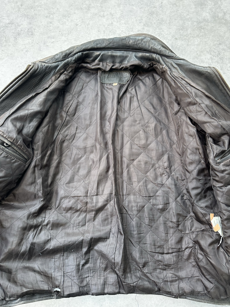 Garmod vintage leather jacket XXL
