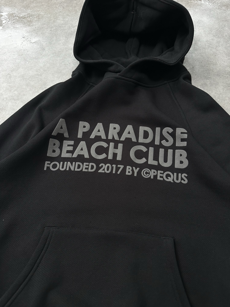 Beach Club vintage hoodie L