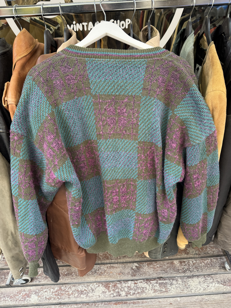 Vintage Yün Hırka L
