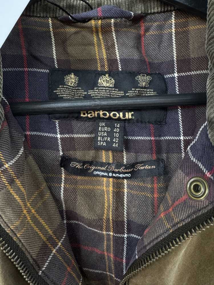 Barbour Tartan Ceket M (40)