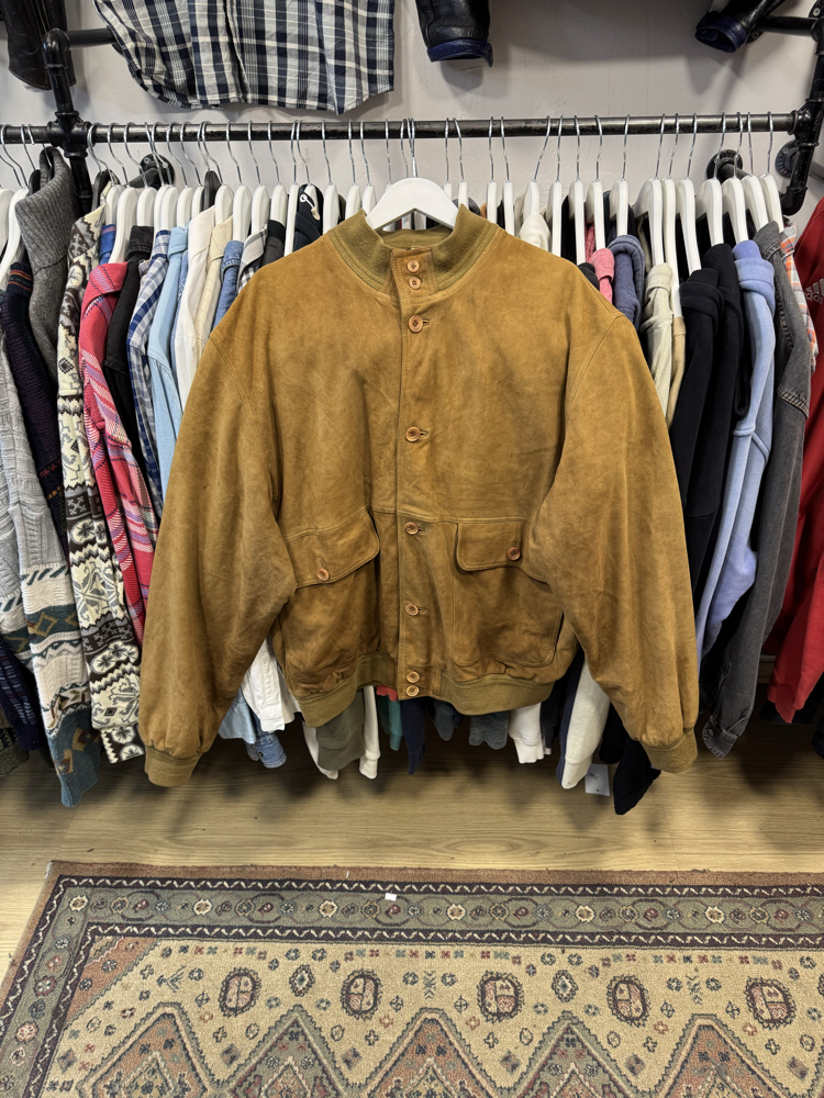 Vintage Süet Ceket XL
