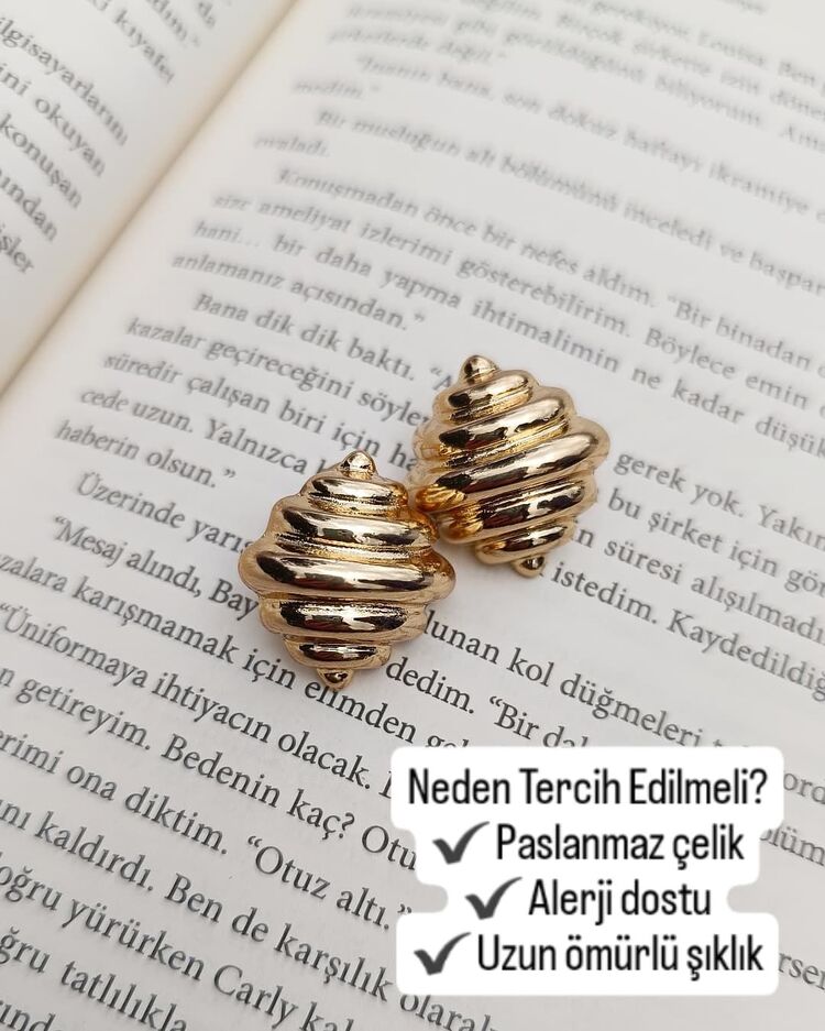 çelik küpe