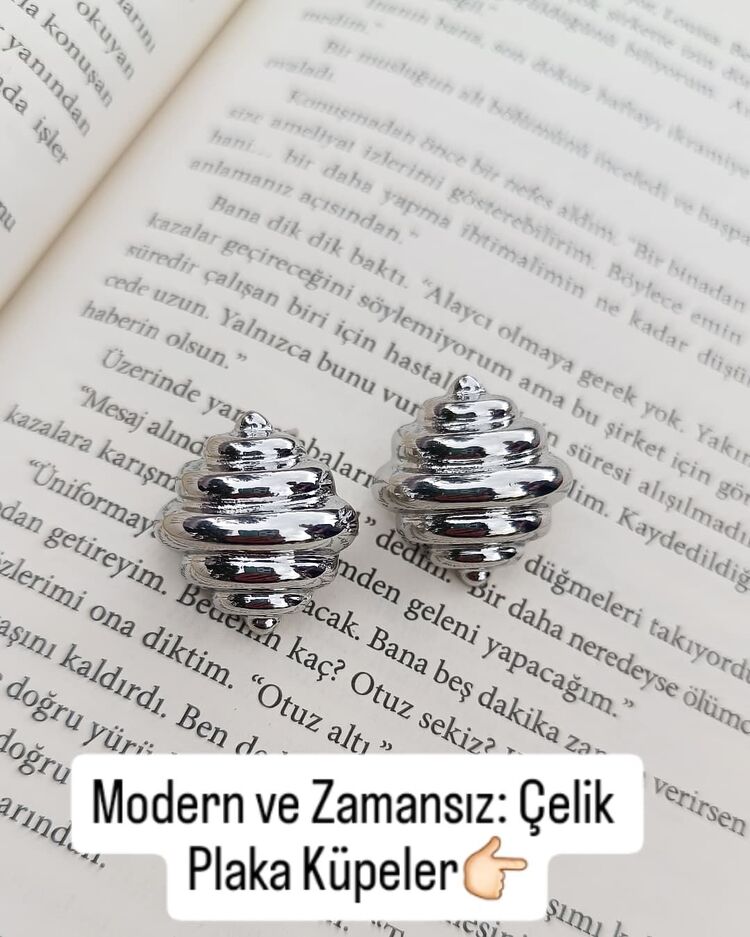 çelik küpe
