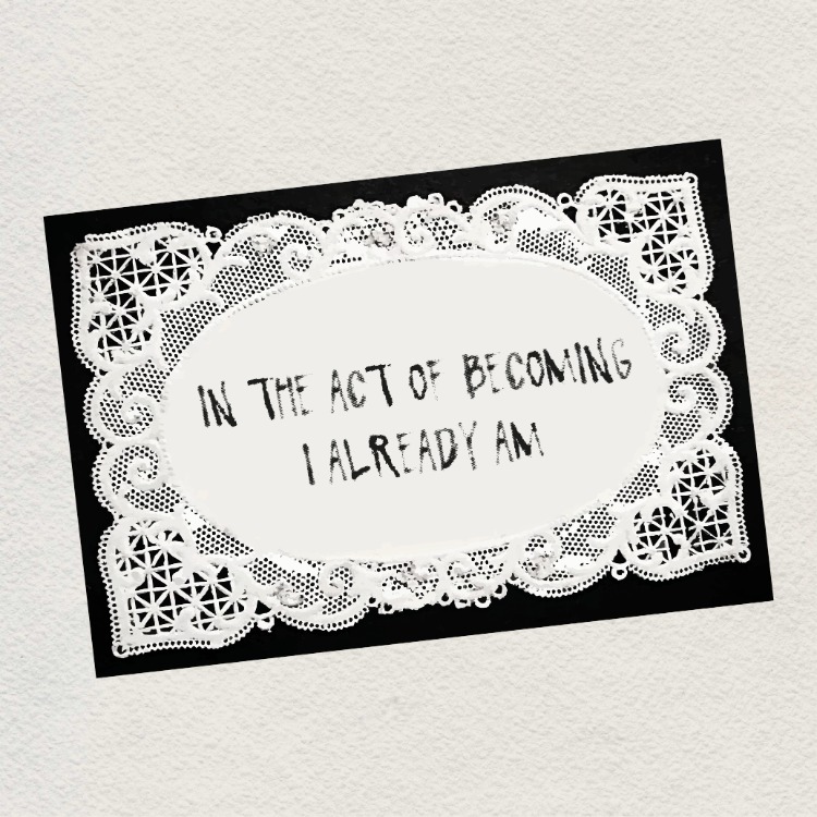 i already am print