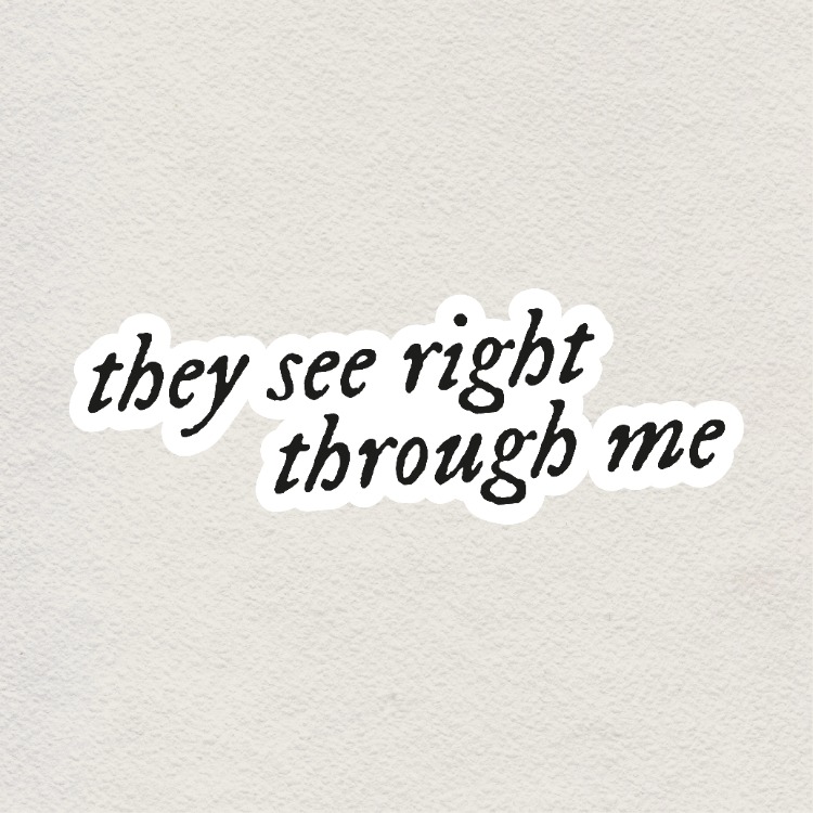 right through me sticker
