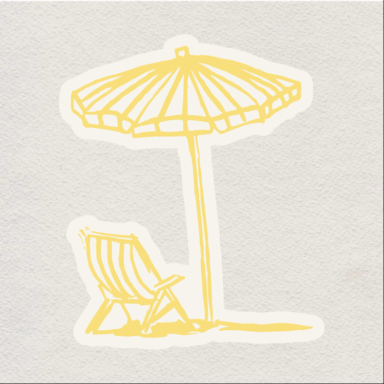 under the sun sticker