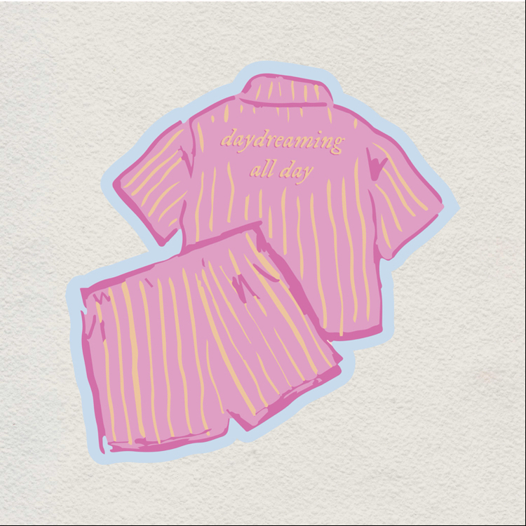 pajamas sticker