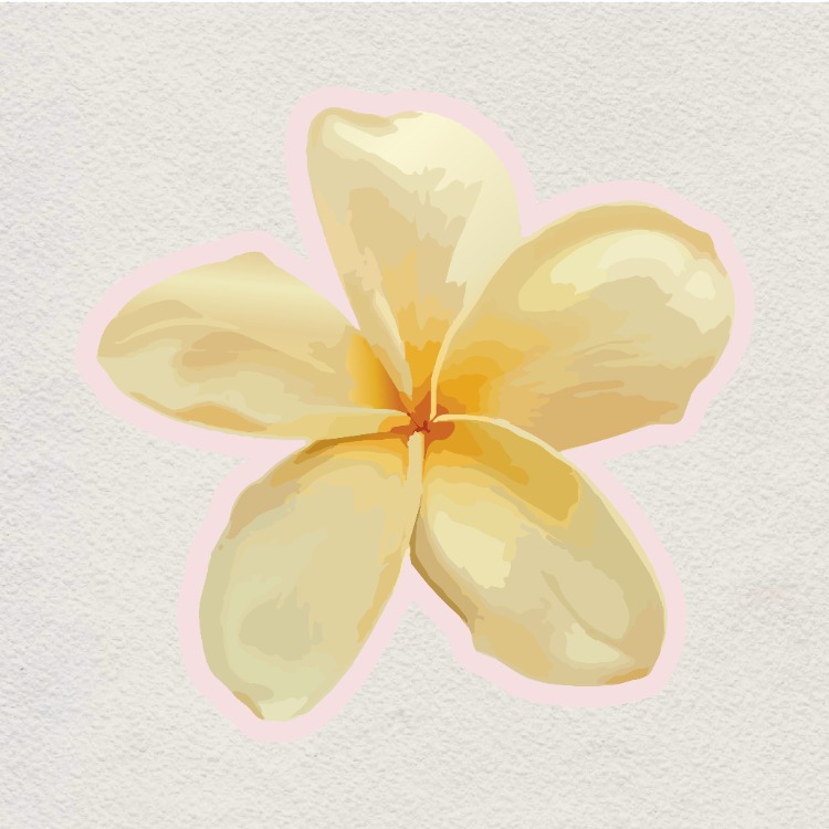 honey bloom sticker