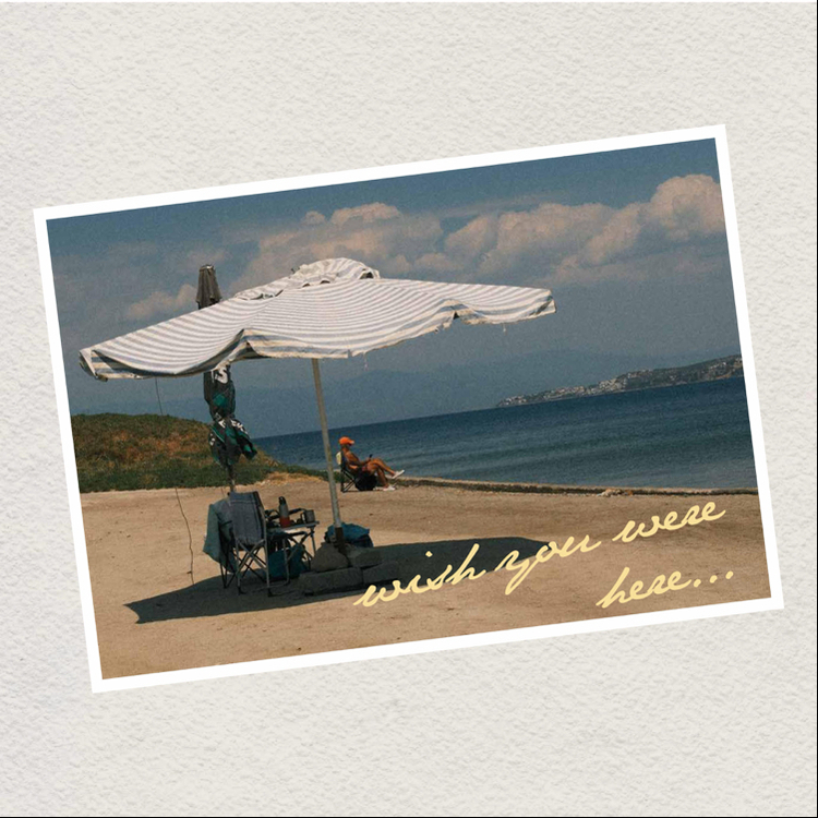 wish you were here postcard