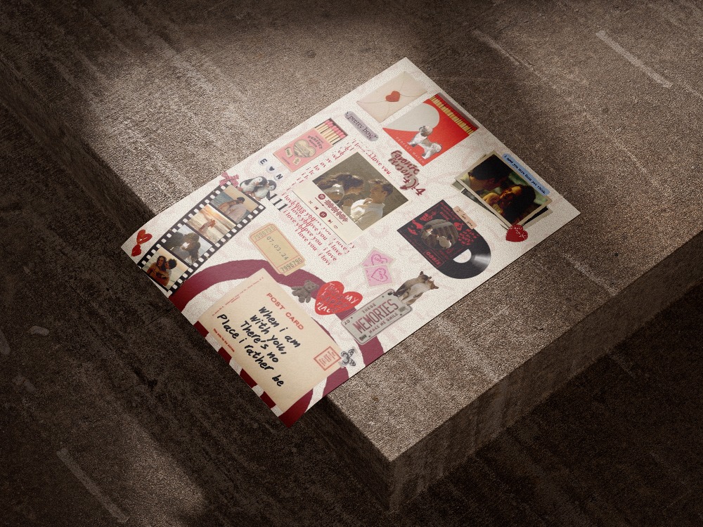 Kişiye Özel Matchbox Tablosu 2 | Yaratıcı Kolaj Hediye