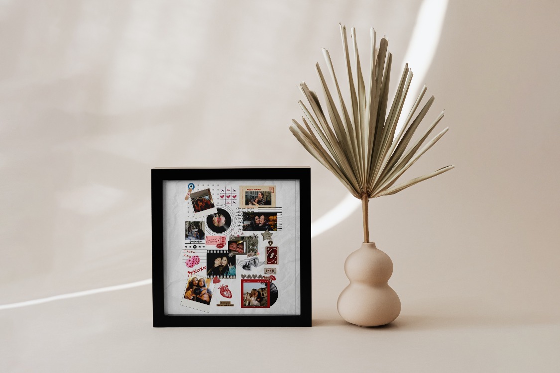Kişiye Özel Matchbox Arkadaş Kolajı | Eğlenceli Anı Panosu