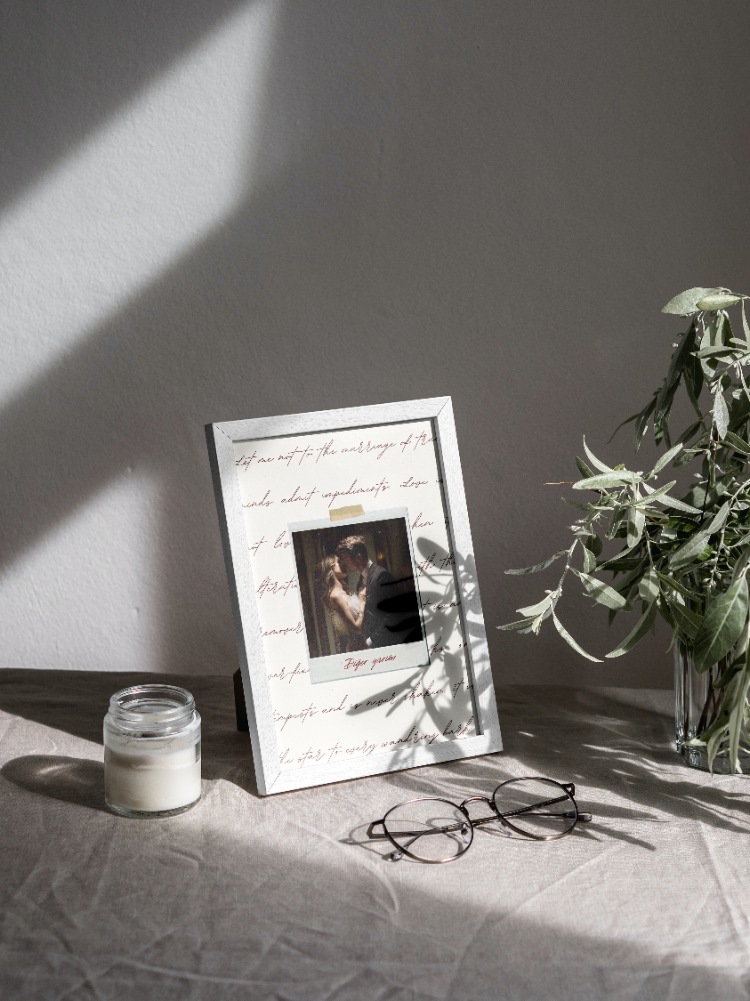 Kişiye Özel Polaroid ve El Yazısı Tablo | Sevgiliye Hediye