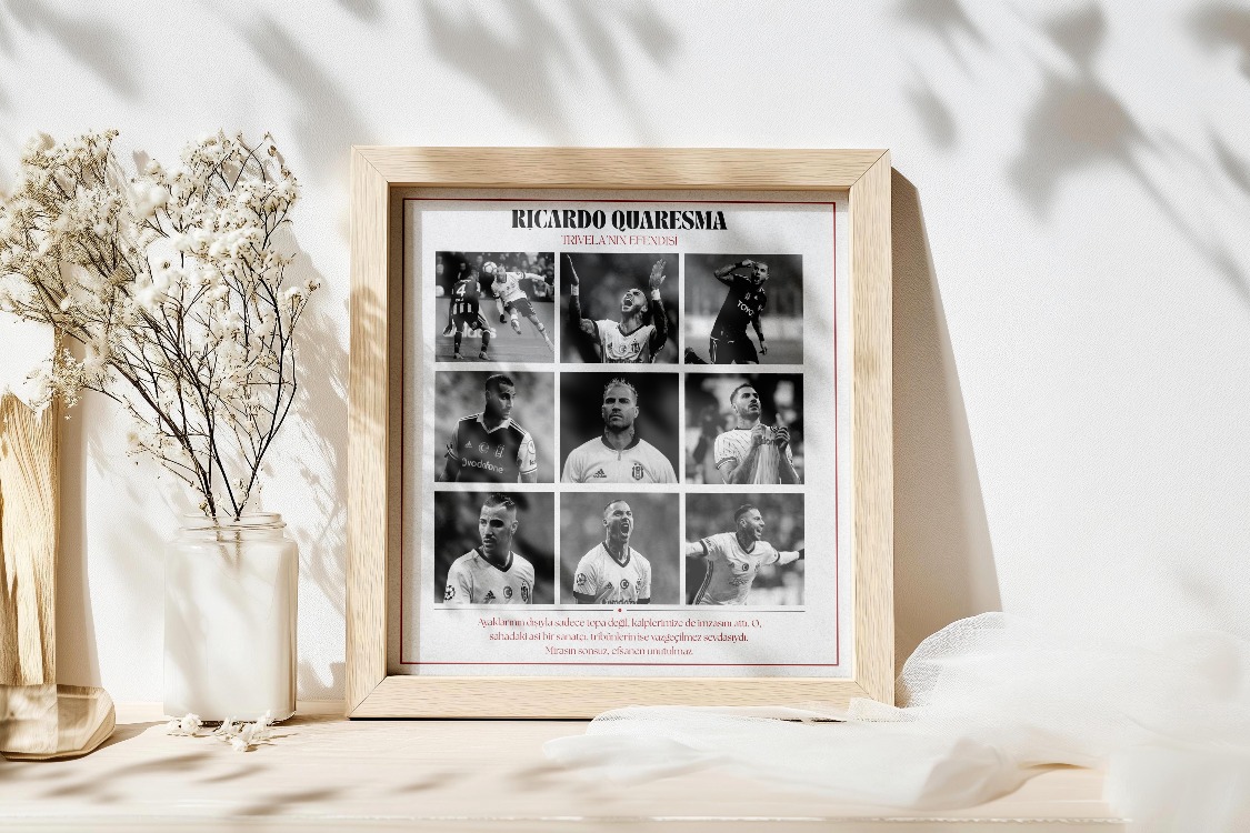 Ricardo Quaresma Aksiyon Kolajı | Trivela Tutkusu Beşiktaş Efsanesi Tablosu