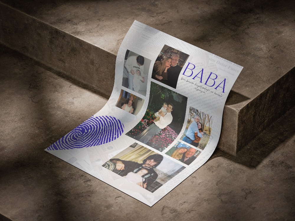 Babaya Özel Çoklu Fotoğraf Kolajı | Kişisel Hatıralarla Babalar Günü Tablosu