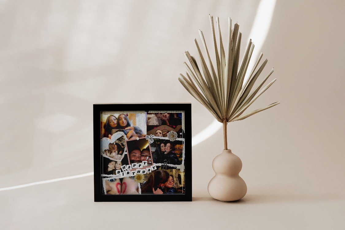 Kişiye Özel "Happy Birthday" Spotify Kolaj Tablo | Arkadaşa Hediye