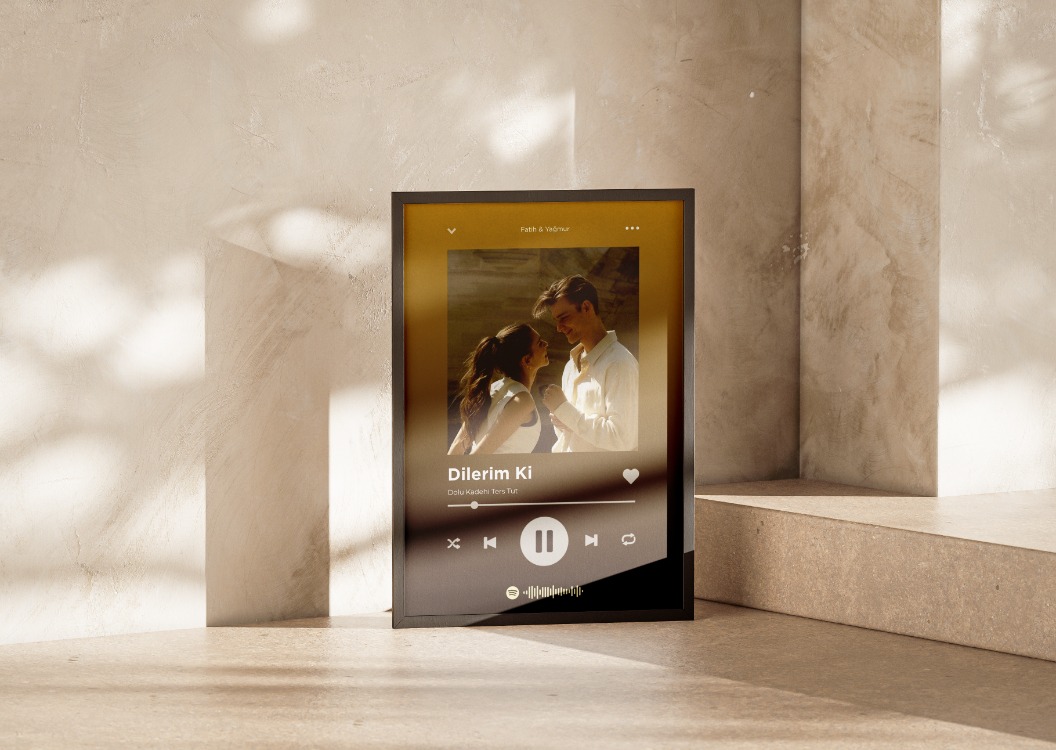Kişiye Özel Spotify Çalar Arayüzü Tablosu