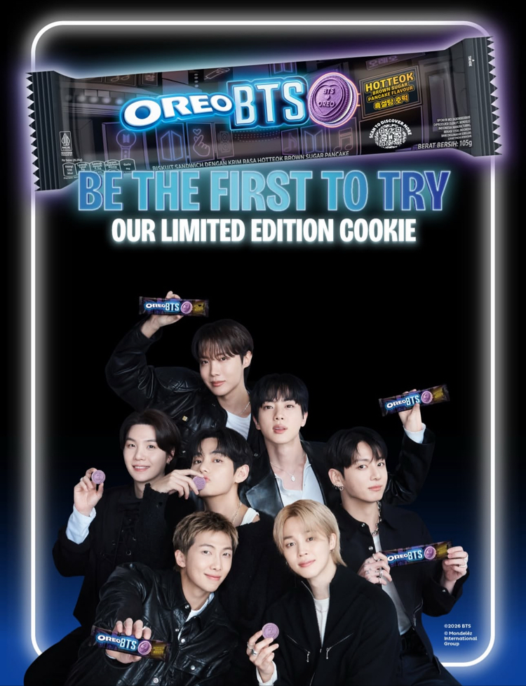 Bts Oreo sınırlı ürün helal damgali