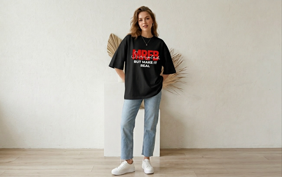 Mr. Fanboy vol.2 Unisex Oversize Tişört