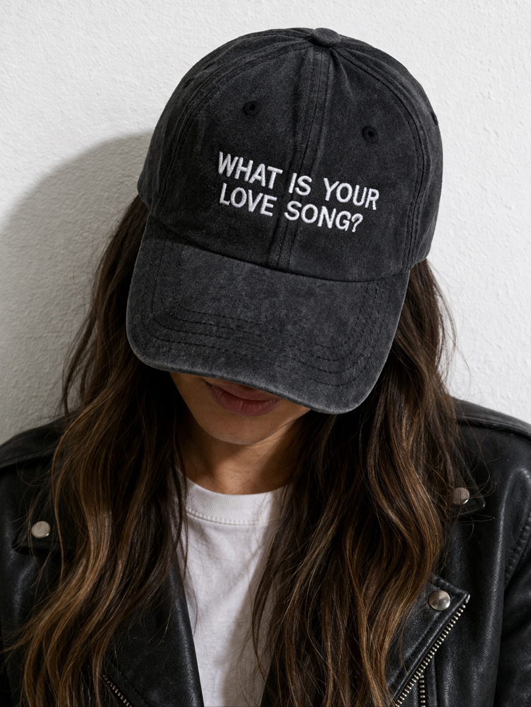 BTS What Is Your Love Song? Nakışlı Unisex Şapka