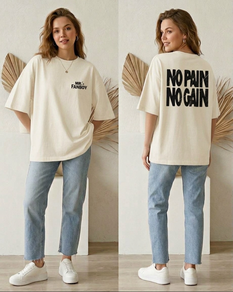 Mr. Fanboy Unisex Oversize Tişört
