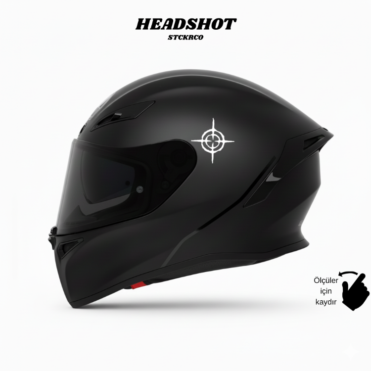 HEADSHOT Minimal Sticker