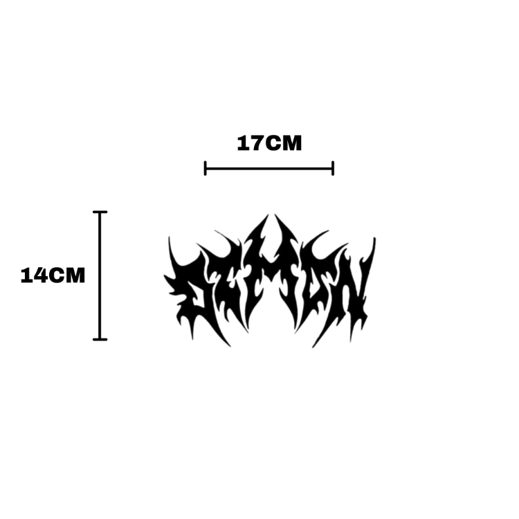 DEMON Sticker