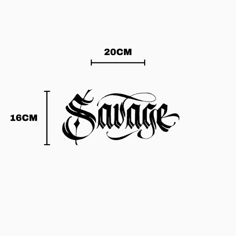 SAVAGE Sticker