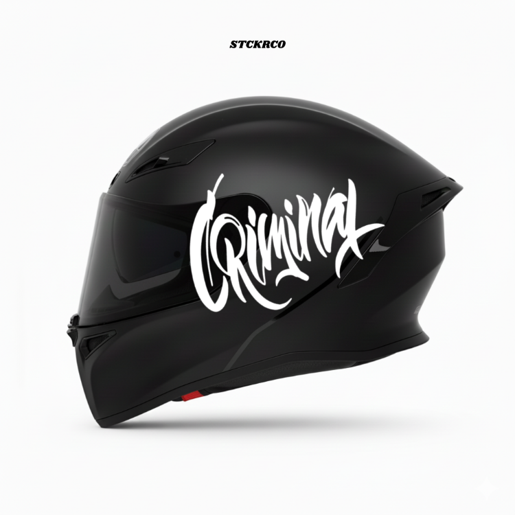 CRIMINAL Sticker