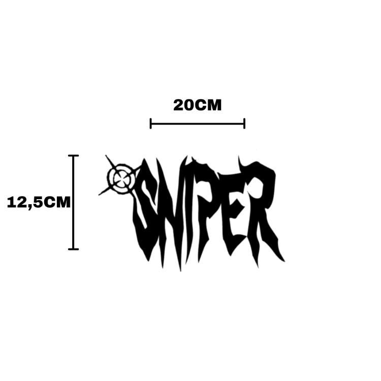 SNIPER Sticker