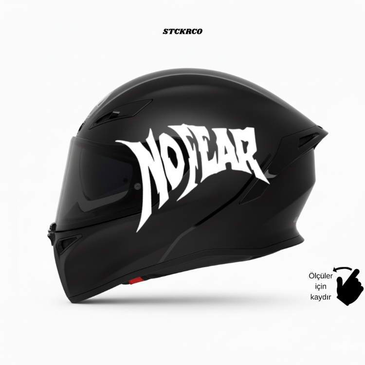 NO FEAR Sticker
